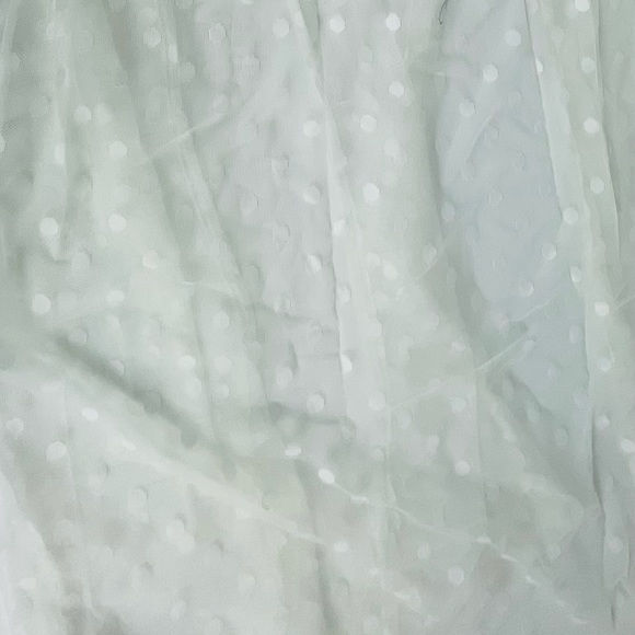 DOBBY MESH SPLIT FRONT MAX white - Picture 4 of 5